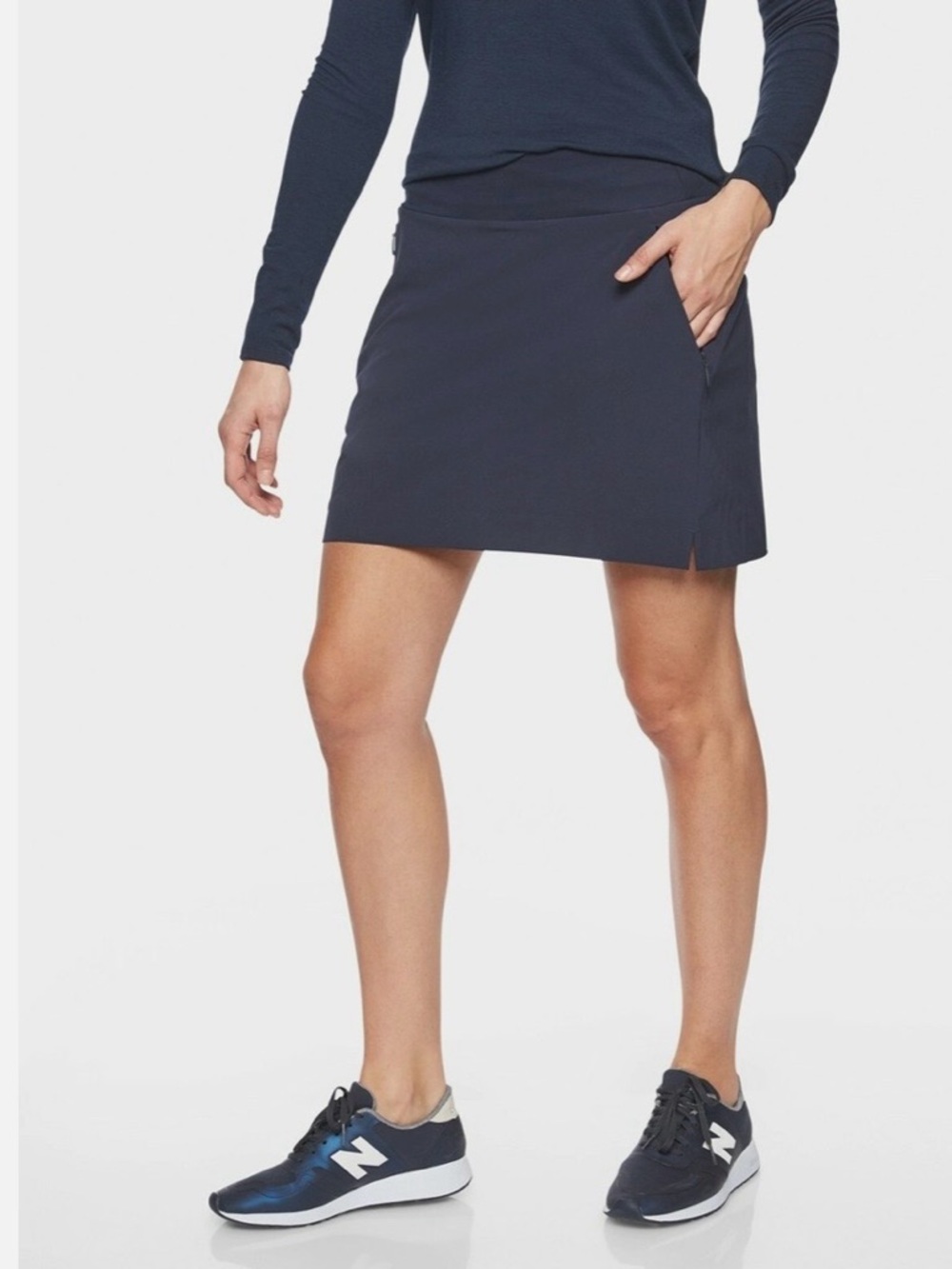 NWOT Athleta Soho Skort Black SZ 8 - Picture 6 of 12